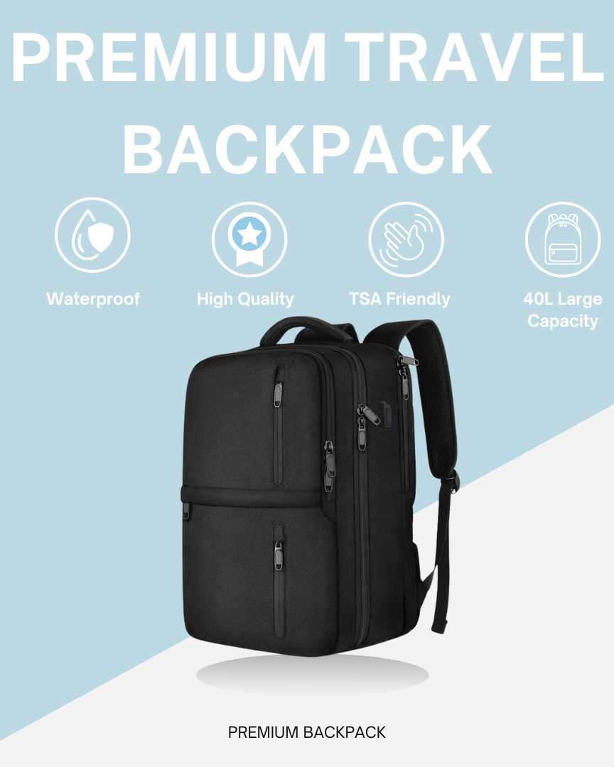 Large Travel Backpack – Smart & Spacious